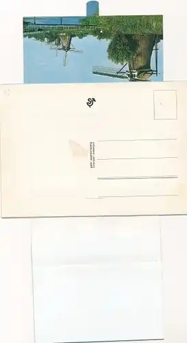 Leporello Ak Niederländische Windmühlen
