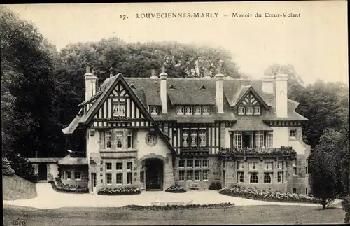 Ak Louveciennes Marly Yvelines, Manoir du Coeur Volant