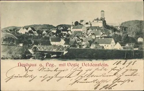 Ak Neuhaus an der Pegnitz Mittelfranken, Veste Veldenstein