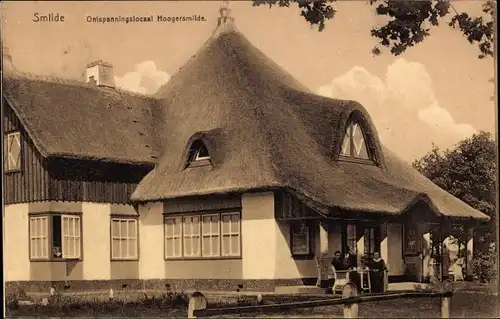 Ak Hoogersmilde Drenthe Niederlande, Ruheraum