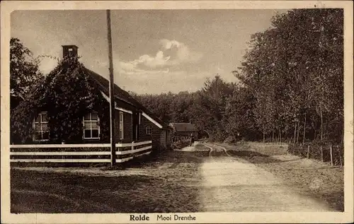 Ak Rolde Drenthe Niederlande, wunderschönes Drenthe