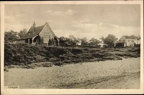 Ak Zeegse Drenthe, Dorfpartie, Pension