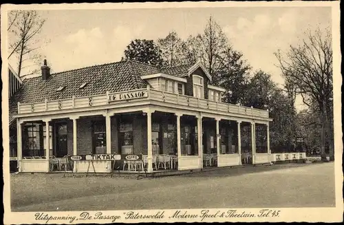 Ak Paterswolde Drenthe Niederlande, De Passage