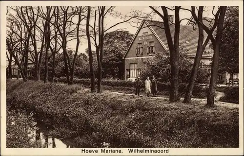 Ak Wilhelminaoord Westerveld Drenthe Niederlande, Hoeve Mariane