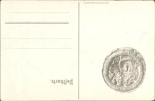 Künstler Ak Hamburg, 48. Versammlung deutscher Philologen und Schulmänner 1905