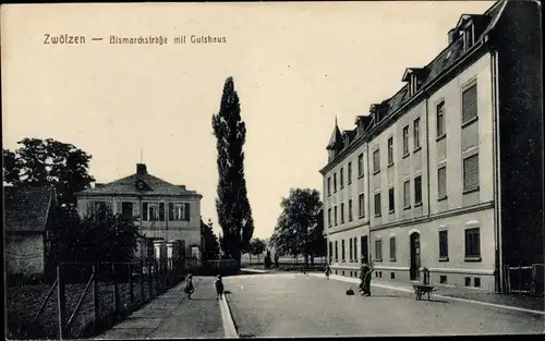 Ak Zwötzen Gera in Thüringen, Bismarckstraße, Gutshaus