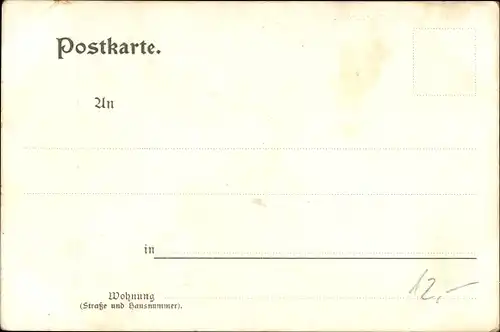 Künstler Ak Verband der Kriegsfreiwilligen von 1870-71, Ortsgruppe Hamburg, deutsche Soldaten