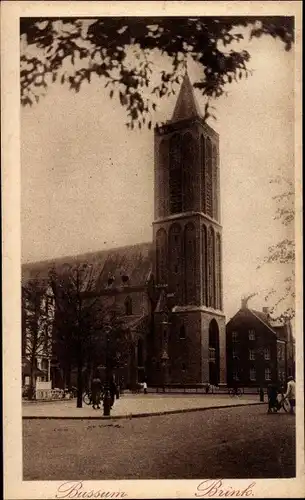 Ak Bussum Nordholland Niederlande, Brink