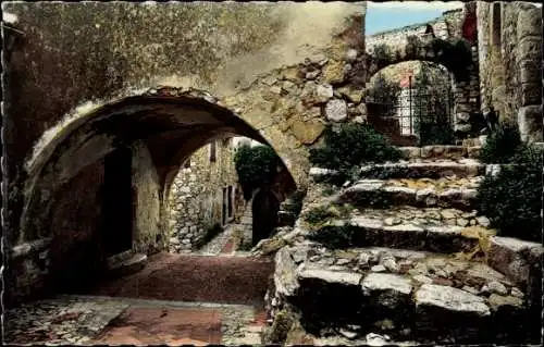 Ak Èze Alpes Maritimes, Museumseingang