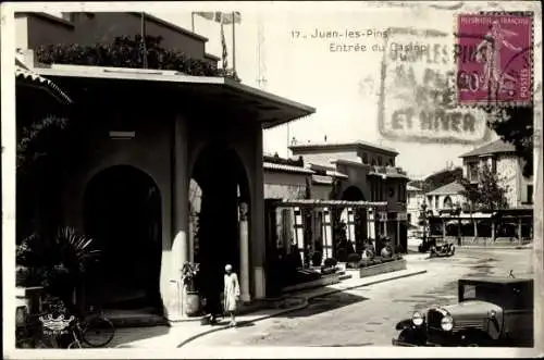 Ak Juan les Pins Alpes Maritimes, Casino-Eingang