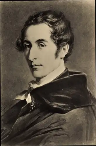 Ak Komponist Carl Maria von Weber, Portrait