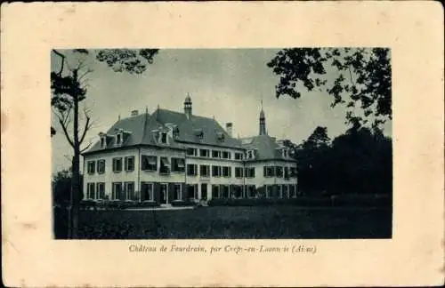 Ak Aisne, Château de Fourdrain