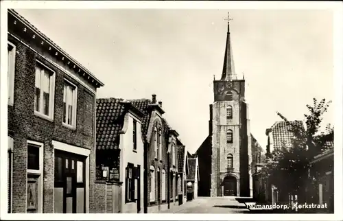 Ak Numansdorp Südholland Niederlande, Kerkstraat