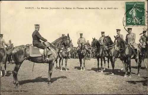 Ak Nancy Meurthe et Moselle, Die japanische Mission in der Revue du Plateau de Malzeville