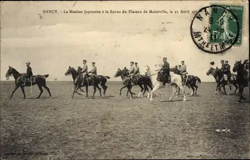 Ak Nancy Meurthe et Moselle, Die japanische Mission in der Revue du Plateau de Malzeville