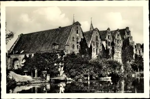 Ak Lübeck, Alte Salzspeicher