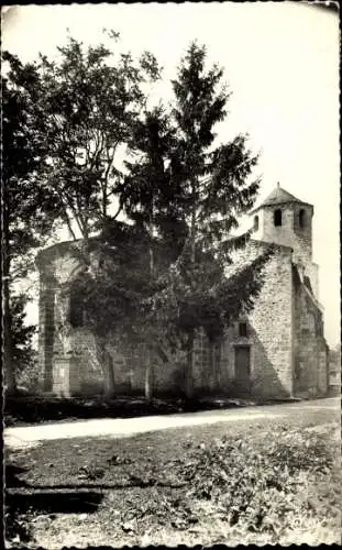 Ak Verneuil-Bourbonnais Allier, Kirche