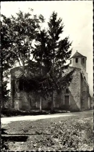 Ak Verneuil-en-Bourbonnais Allier, Kirche