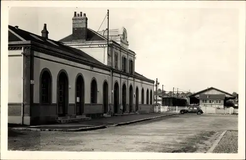 Ak La Ferté Bernard Sarthe, Bahnhof