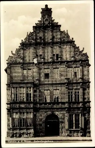 Ak Hameln an der Weser Niedersachsen, Rattenfängerhaus