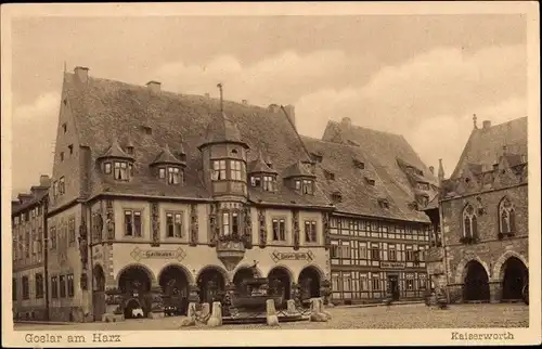 Ak Goslar am Harz, Kaiserworth