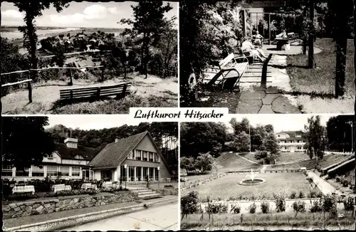 Ak Hitzacker an der Elbe, Panorama, Park, Teilansichten