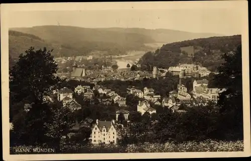 Ak Hann. Münden in Niedersachsen, Panorama