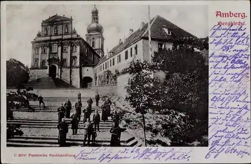 Ak Amberg in der Oberpfalz Bayern, Bergkirche