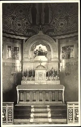 Ak Beuron an der Donau Württemberg, Benediktiner-Erzabtei St. Martin, Kloster, Gnadenaltar