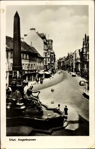 Ak Erfurt in Thüringen, Angerbrunnen
