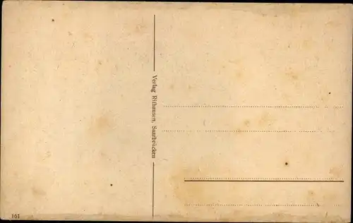 Ak Saarbrücken im Saarland, Denkmal des 8. Rhein. Inf. Regt. Nr. 70, Ehrental