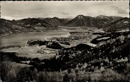 Ak Tegernsee in Oberbayern, Panorama