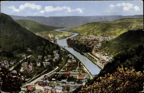 Ak Bad Ems an der Lahn, Panorama