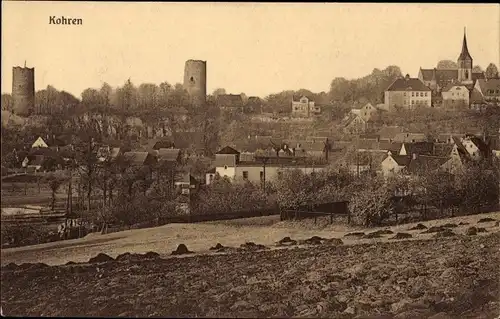 Ak Kohren Sahlis Frohburg Sachsen, Panorama