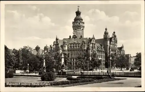 Ak Leipzig in Sachsen, Neues Rathaus