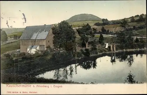 Ak Altenberg im Erzgebirge, Rauschermühle