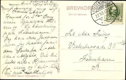 Ak Fredensborg Kommune Dänemark, Schloss