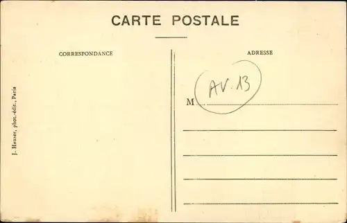 Ak-Doppeldecker H. Farman, M. Legagneux