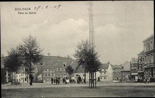 Ak Dolhain Wallonie Lüttich, Place du Sablon