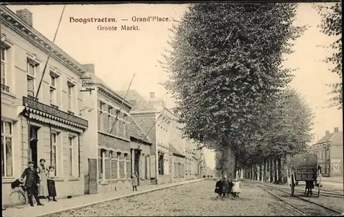 Ak Hoogstraten Hoogstraeten Flandern Antwerpen, Grand Place
