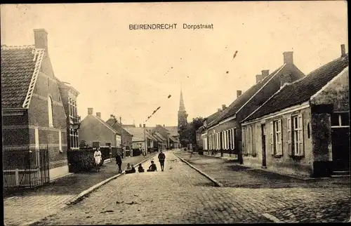 Ak Beirendrecht Flandern Antwerpen, Dorpstraat