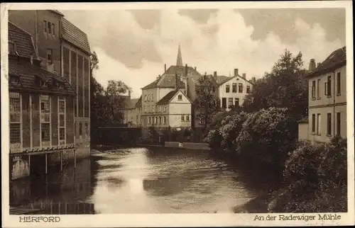 Ak Herford in Westfalen, Radewiger Mühle