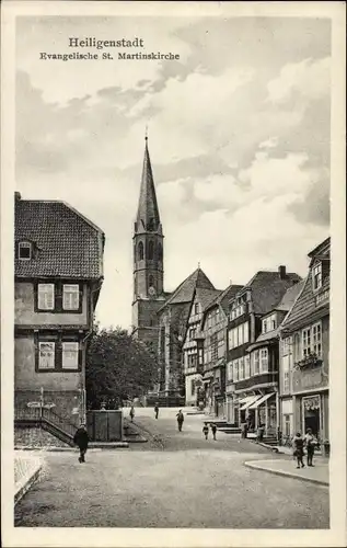 Ak Heilbad Heiligenstadt Eichsfeld Thüringen, Evangelische St. Martinskirche