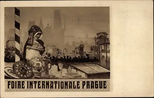 Ak Praha Prag, Internationale Messe