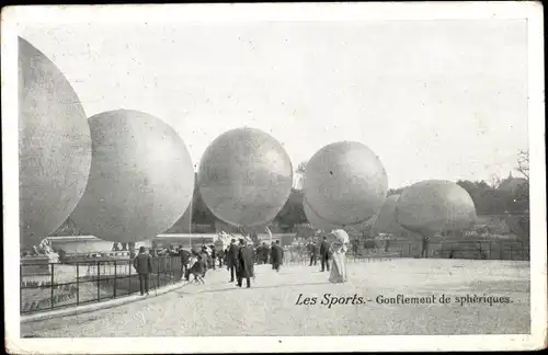 Ak Sports, sphärische Inflation, Ballons