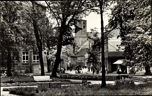 Ak Hoyerswerda Sachsen, Friedensstraße