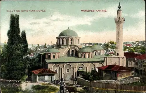 Ak Istanbul Konstantinopel Türkei, Kahrie-Moschee