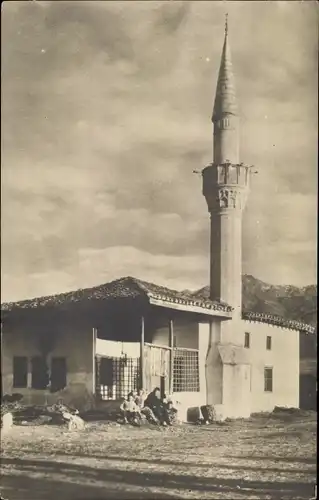 Ak Türkei, Dorfansicht, Moschee