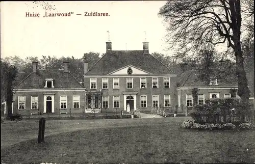 Ak Zuidlaren Drenthe Niederlande, Huize Laarwoud