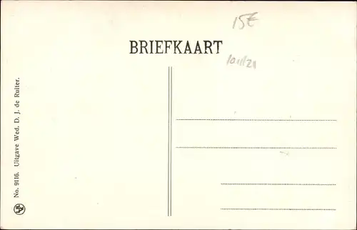 Ak Zuidlaren Drenthe Niederlande, Brinkzicht